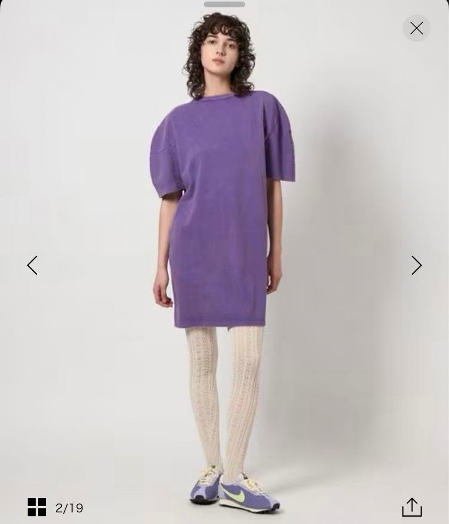 6 ROKU コットンDYE BLC チュニック