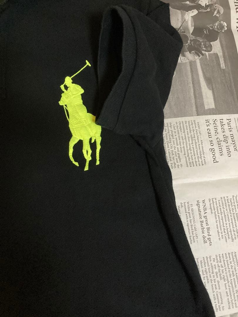 [極美品]ポロbyラルフローレン　デザインポロシャツ　男女共用　No. 3 入り