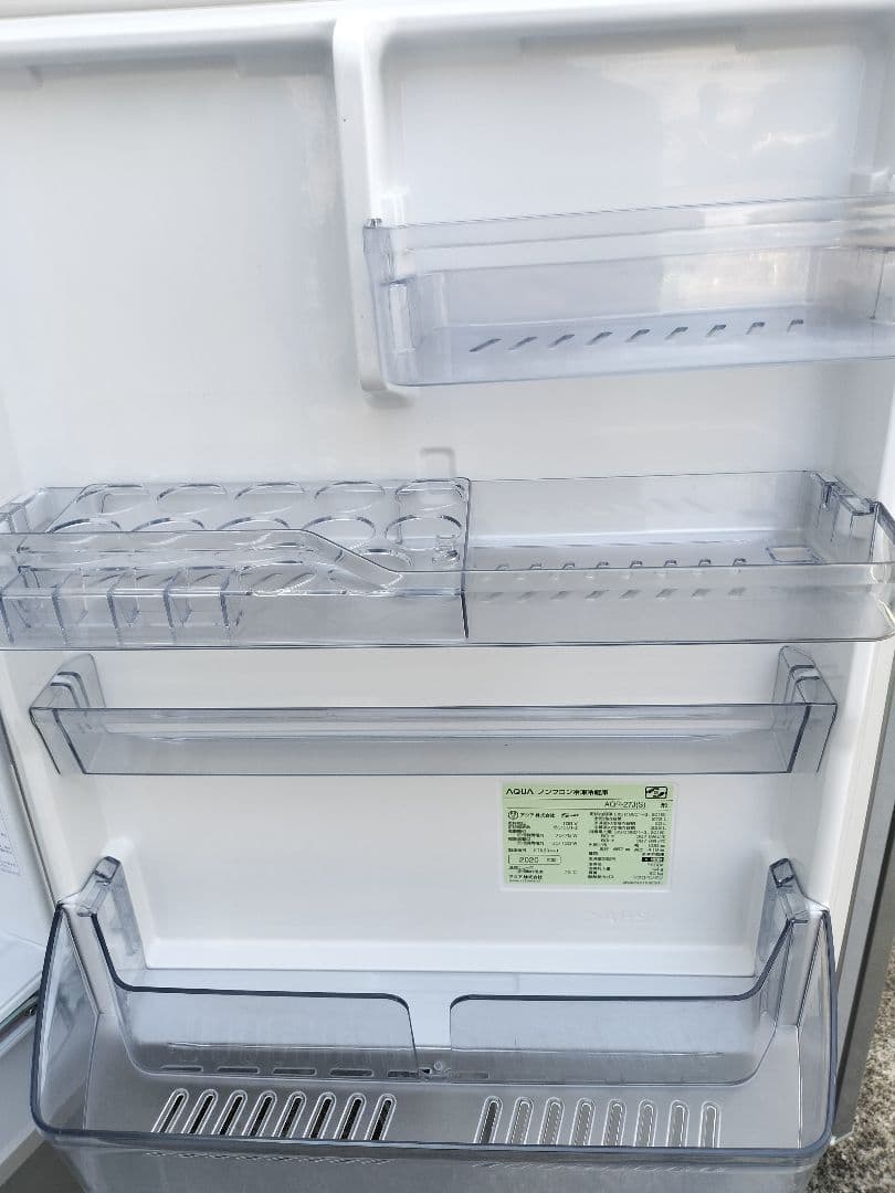 AQUAノンフロン冷凍冷蔵庫 AQR-27J【272L】2020年製