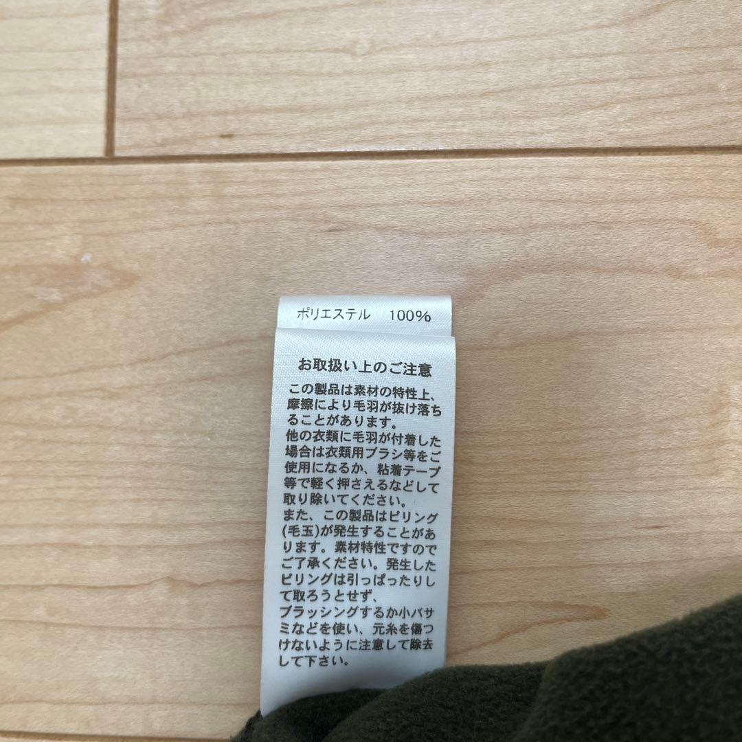 け*ん様 【美品】ダントン フリース プルオーバー 40 オリーブ カーキ