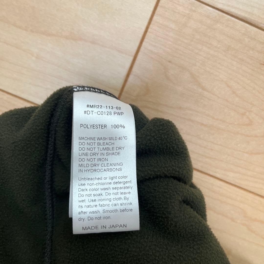 け*ん様 【美品】ダントン フリース プルオーバー 40 オリーブ カーキ