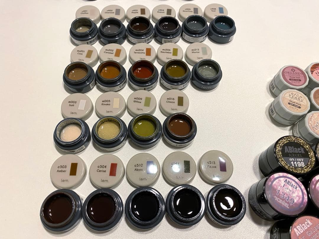 ああ　ページ　ジェルカラー