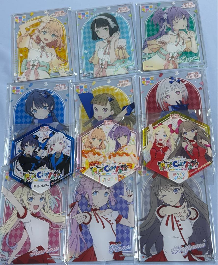 蓮ノ空　BD特典　アクリルコースター