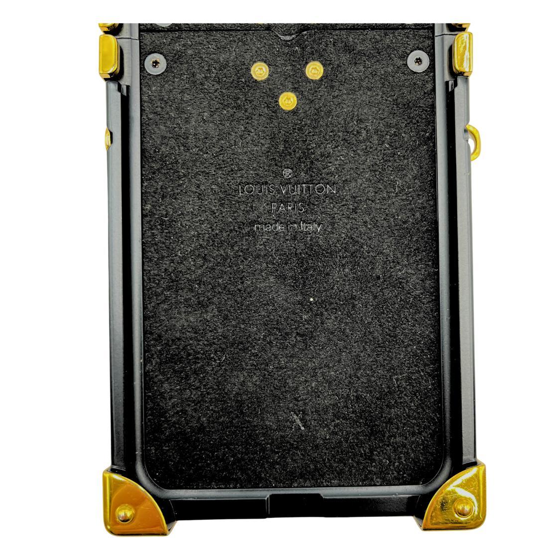 ルイヴィトン モノグラム アイトランク iPhoneX iPhoneケース