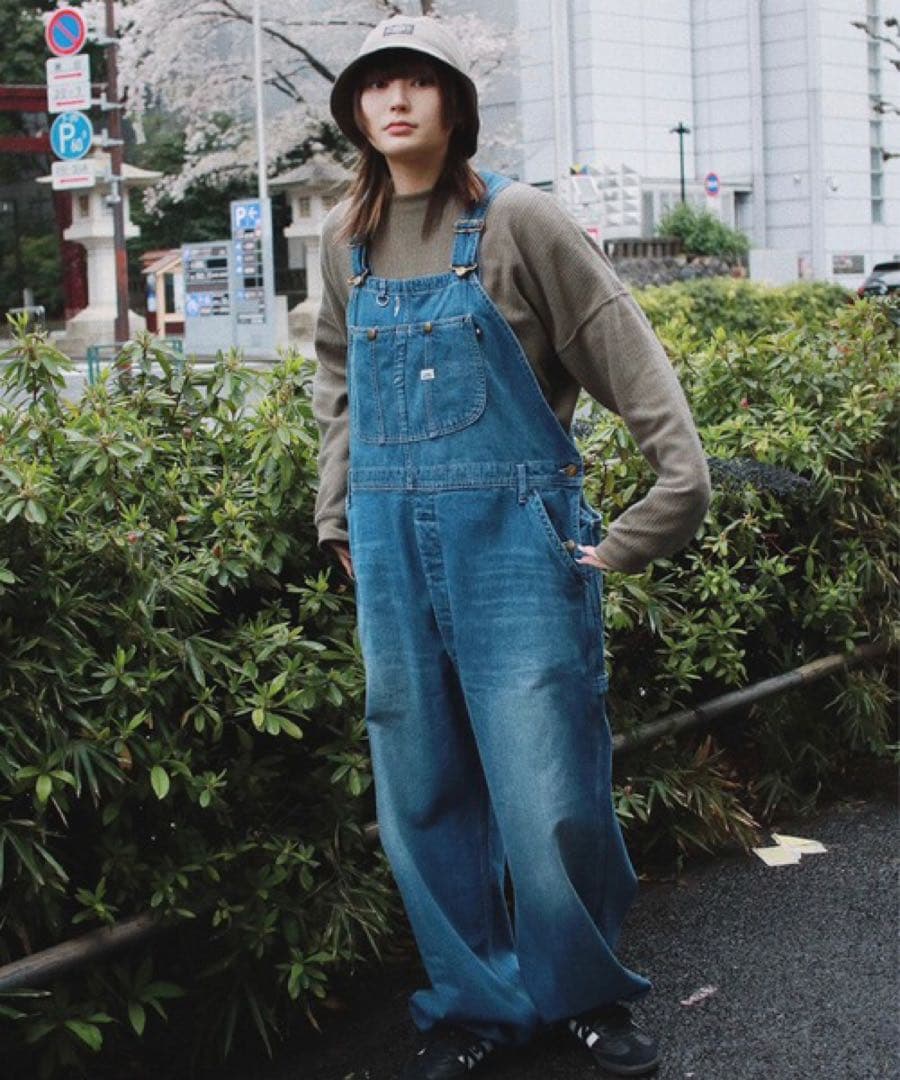 パンツ Lee x MFC STORE DENIM OVERALLS