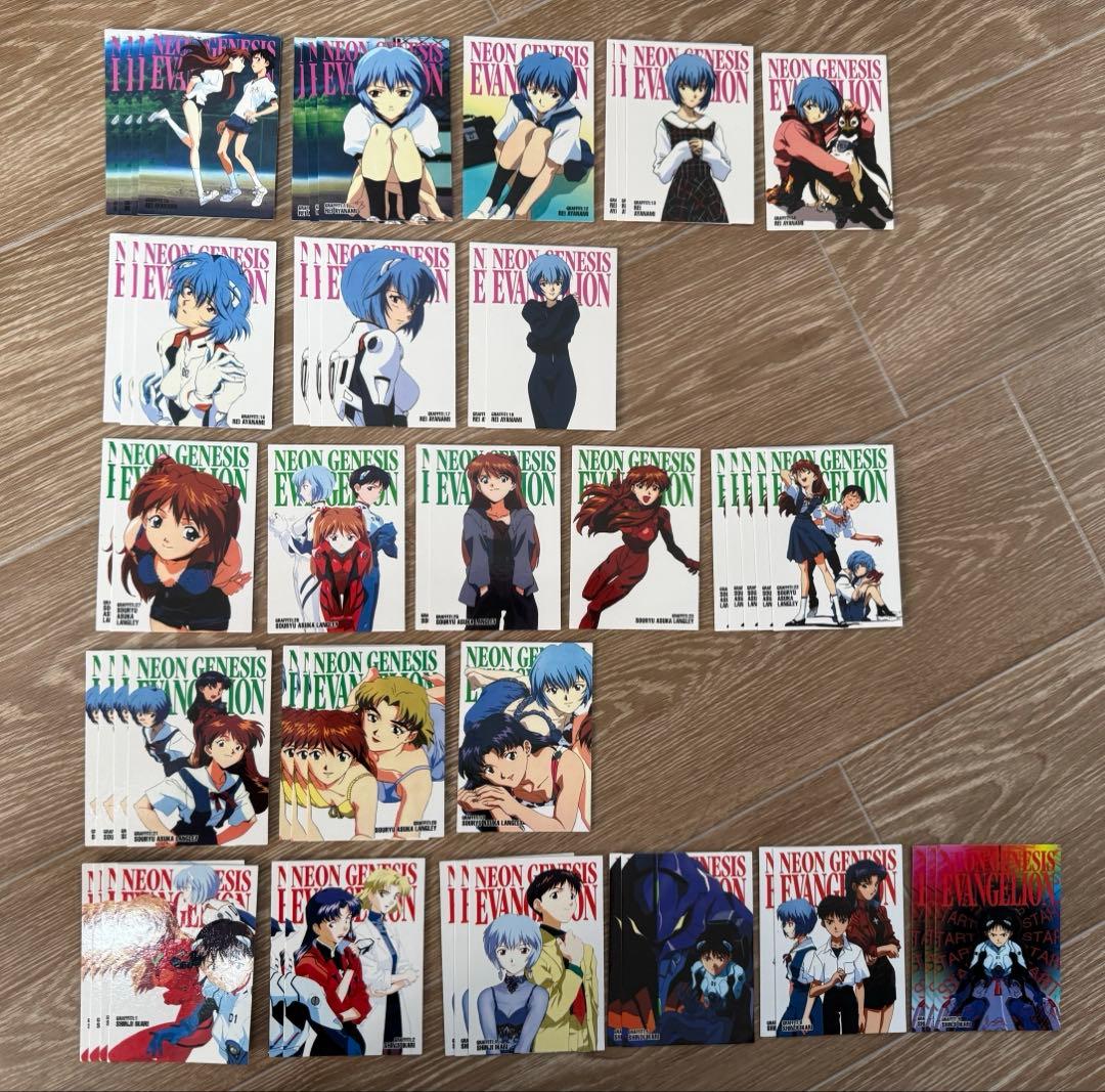 エヴァンゲリオン　カードダス　マスターズ1 初版　300枚以上