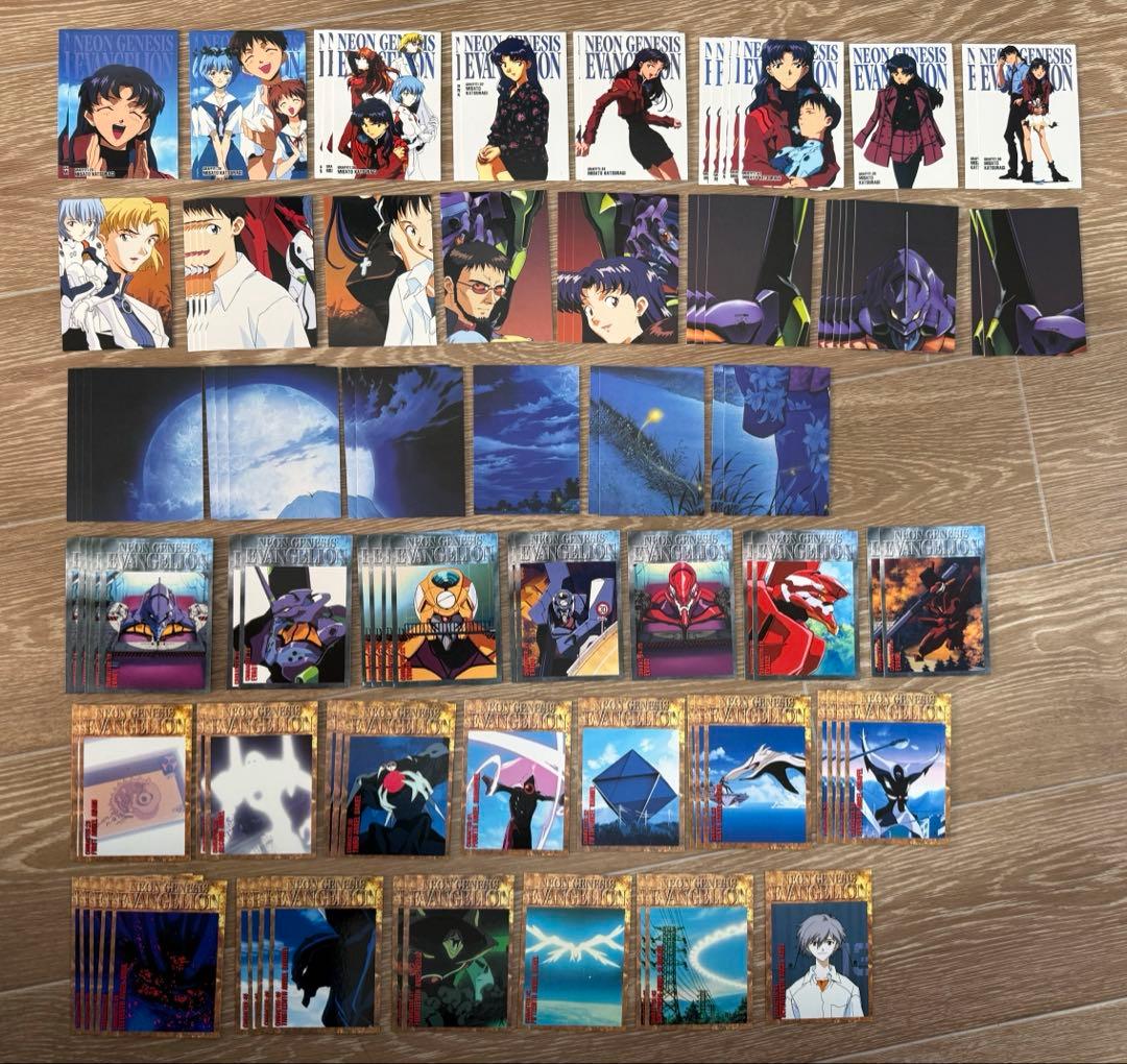 エヴァンゲリオン　カードダス　マスターズ1 初版　300枚以上