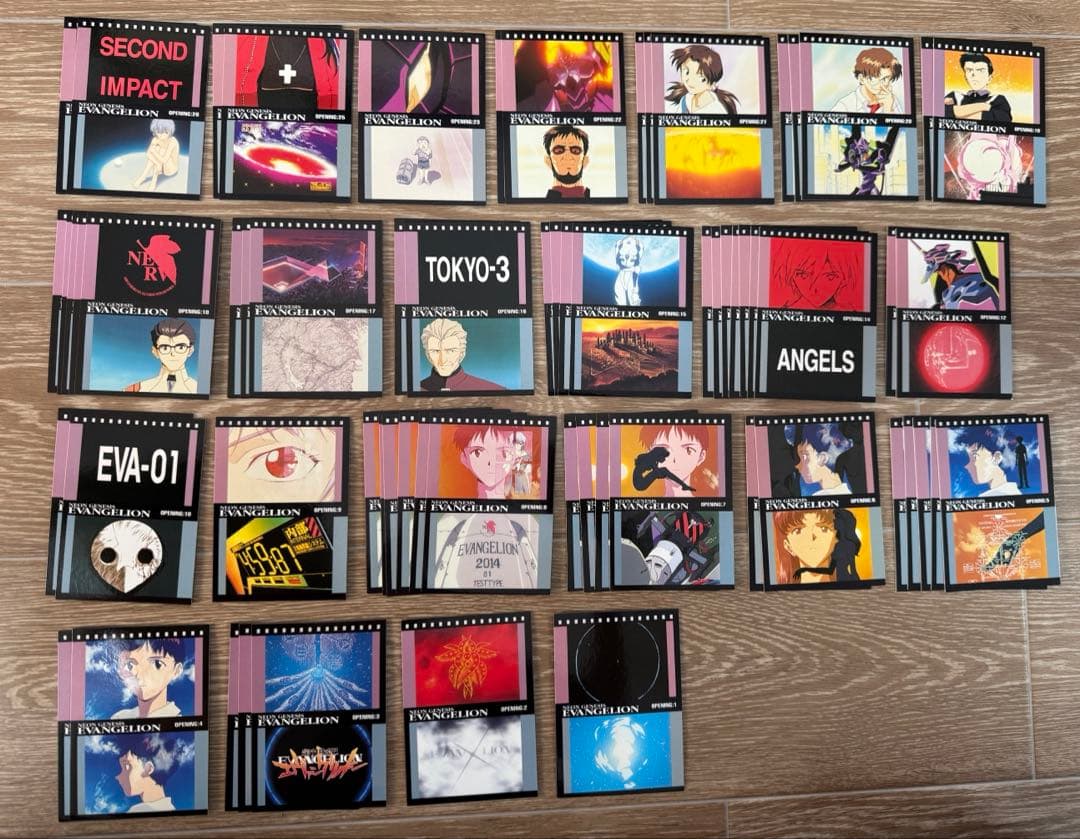 エヴァンゲリオン　カードダス　マスターズ1 初版　300枚以上