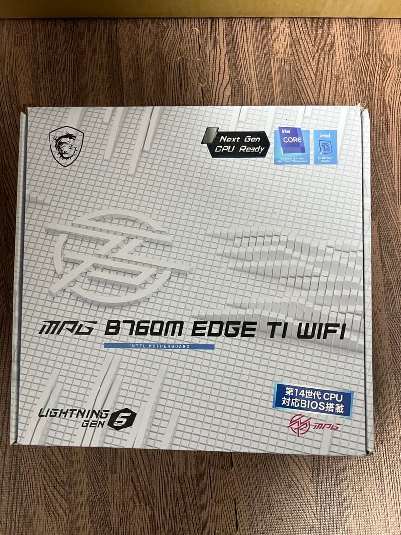 マザーボード MSI MPG B760M EDGE TI WIFI DDR5 Intel