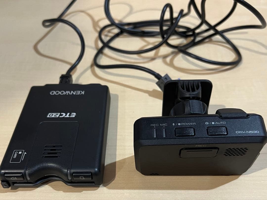 KENWOOD ETC2.0 連動ドラレコ　ETC-7000 DRV-N530