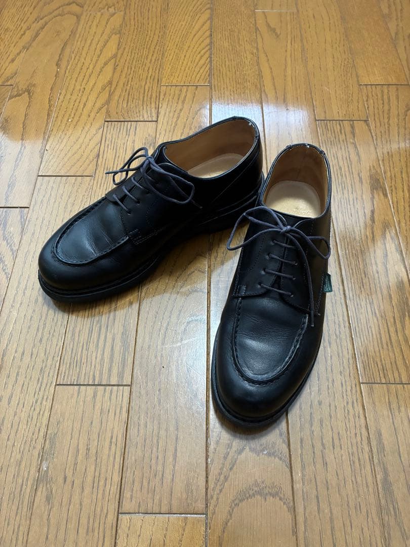 パラブーツ　シャンボード 6 ブラック