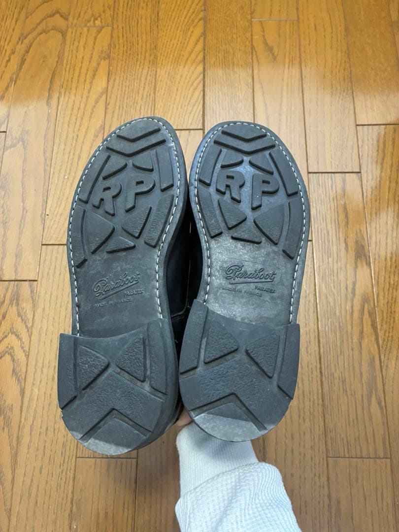 パラブーツ　シャンボード 6 ブラック