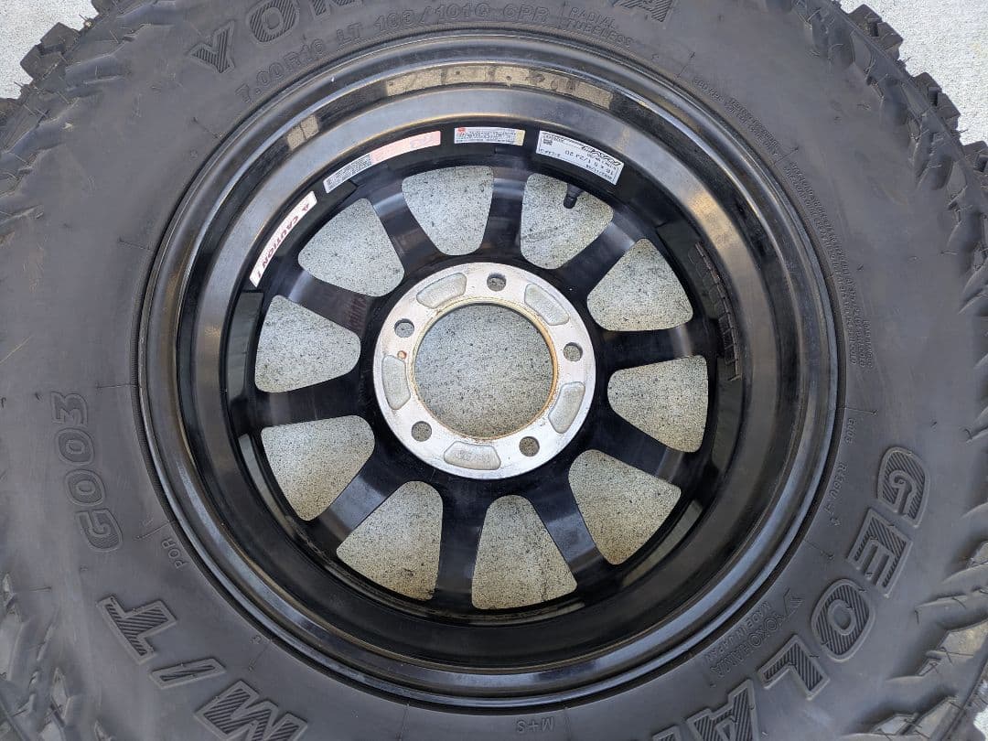 ジムニーJB64 RAYS A-LAP-Jジオランダー M/T G003 ①