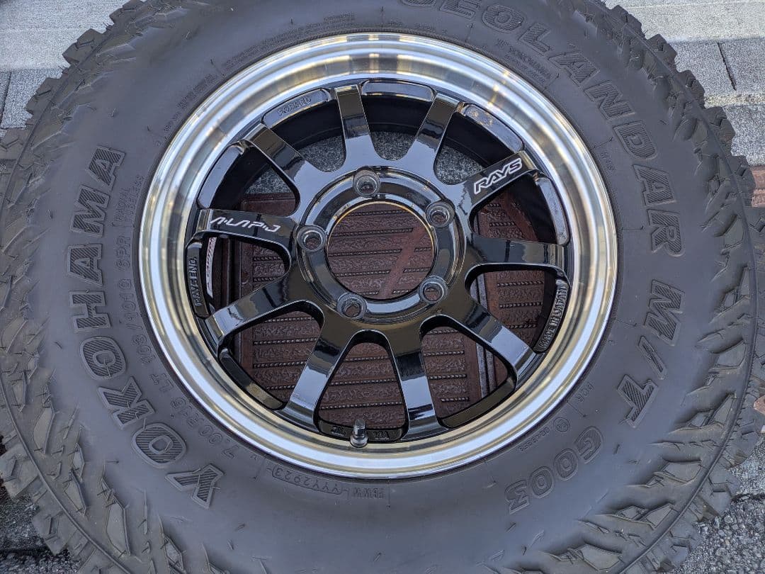 ジムニーJB64 RAYS A-LAP-Jジオランダー M/T G003 ①