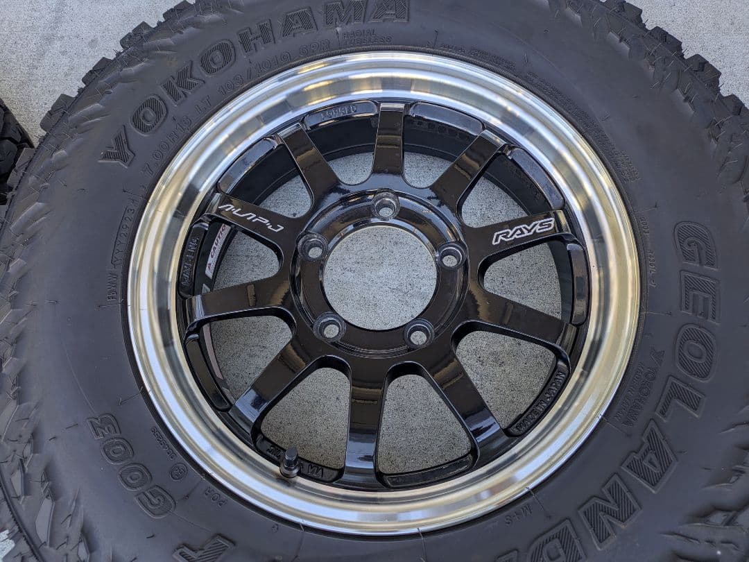 ジムニーJB64 RAYS A-LAP-Jジオランダー M/T G003 ①