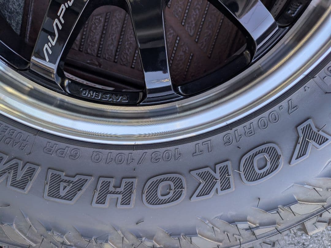 ジムニーJB64 RAYS A-LAP-Jジオランダー M/T G003 ①