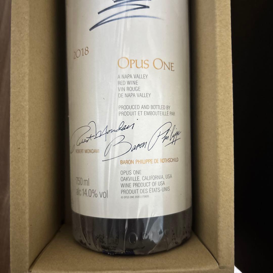 オーパスワン／Opus One 2018 赤ワイン 750ml