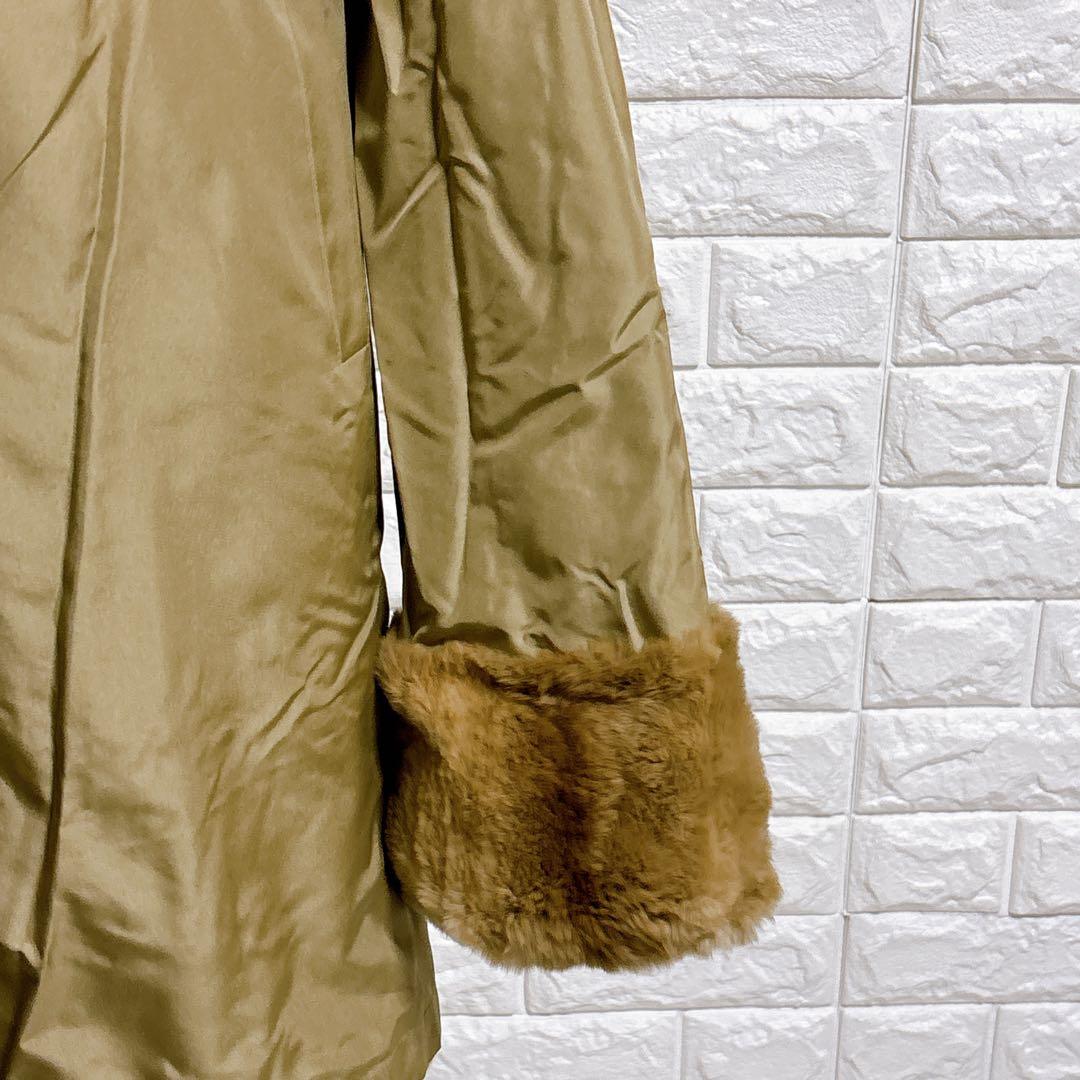 T087 ムーンバット Fond リバーシブルコート シルク100% ウィゼル