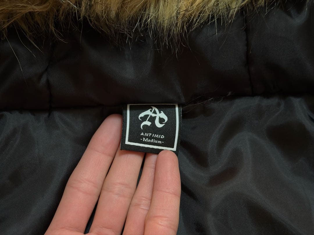 ANTIMID FLIGHT JACKET ファージャケットアンチミッド カーキ