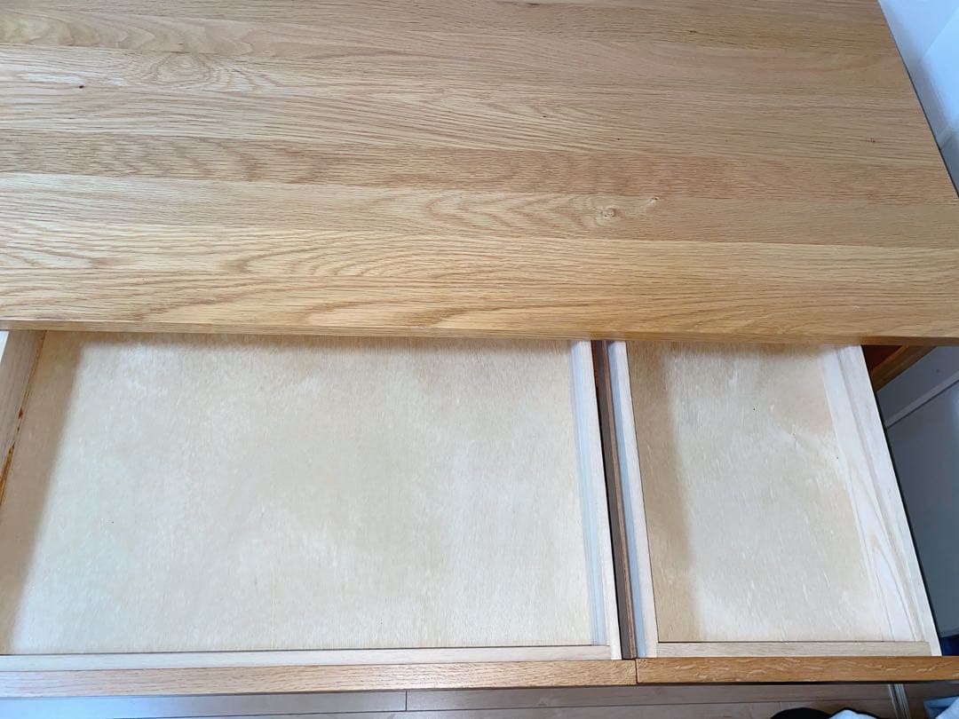 無印良品　木製デスク