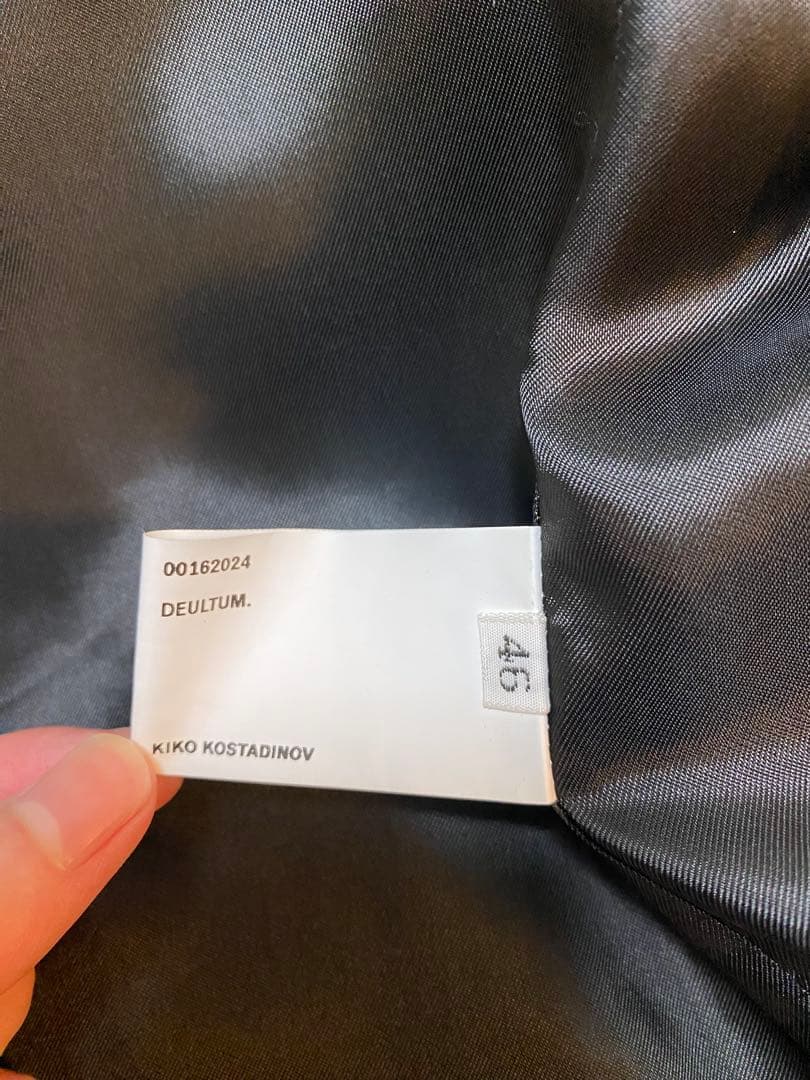 ジャケット・アウター Kiko Kostadinov ORSON FORMAL BLAZE