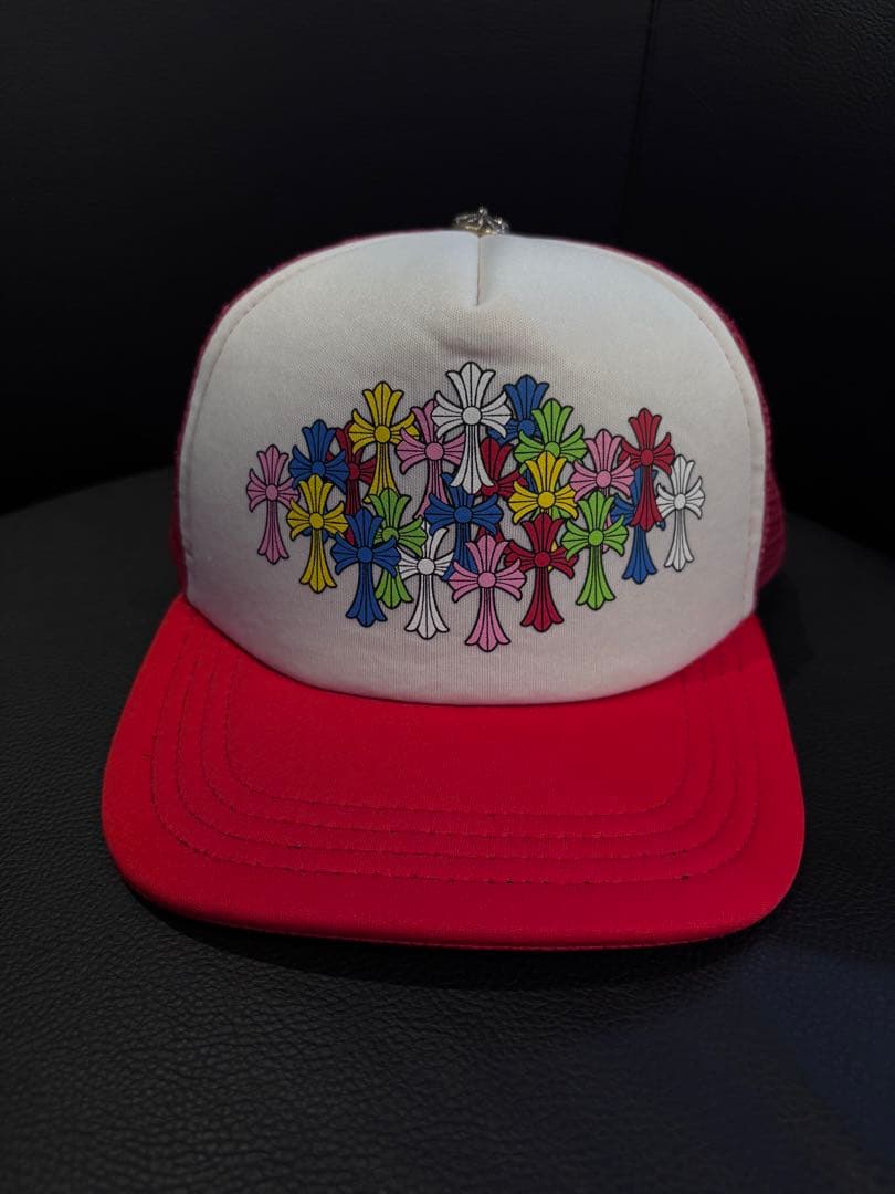 クロムハーツchrome heartsマルチセメタリークロストラッカーキャップ