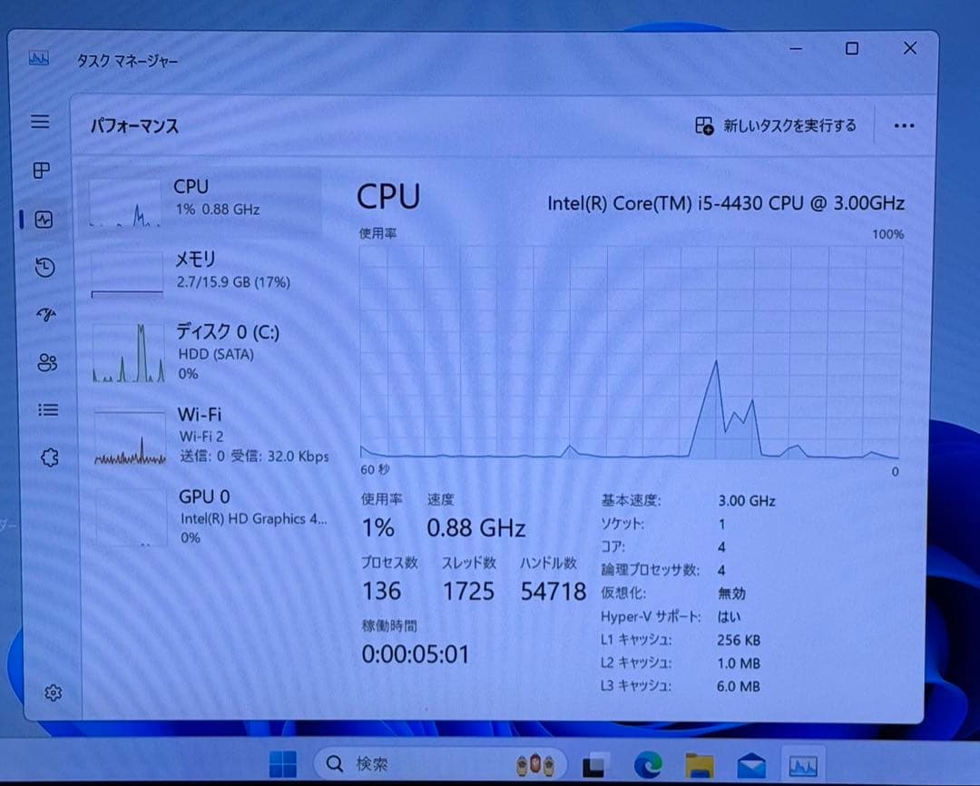 Lenovo DESKTOP-400CVFM デスクトップPC
