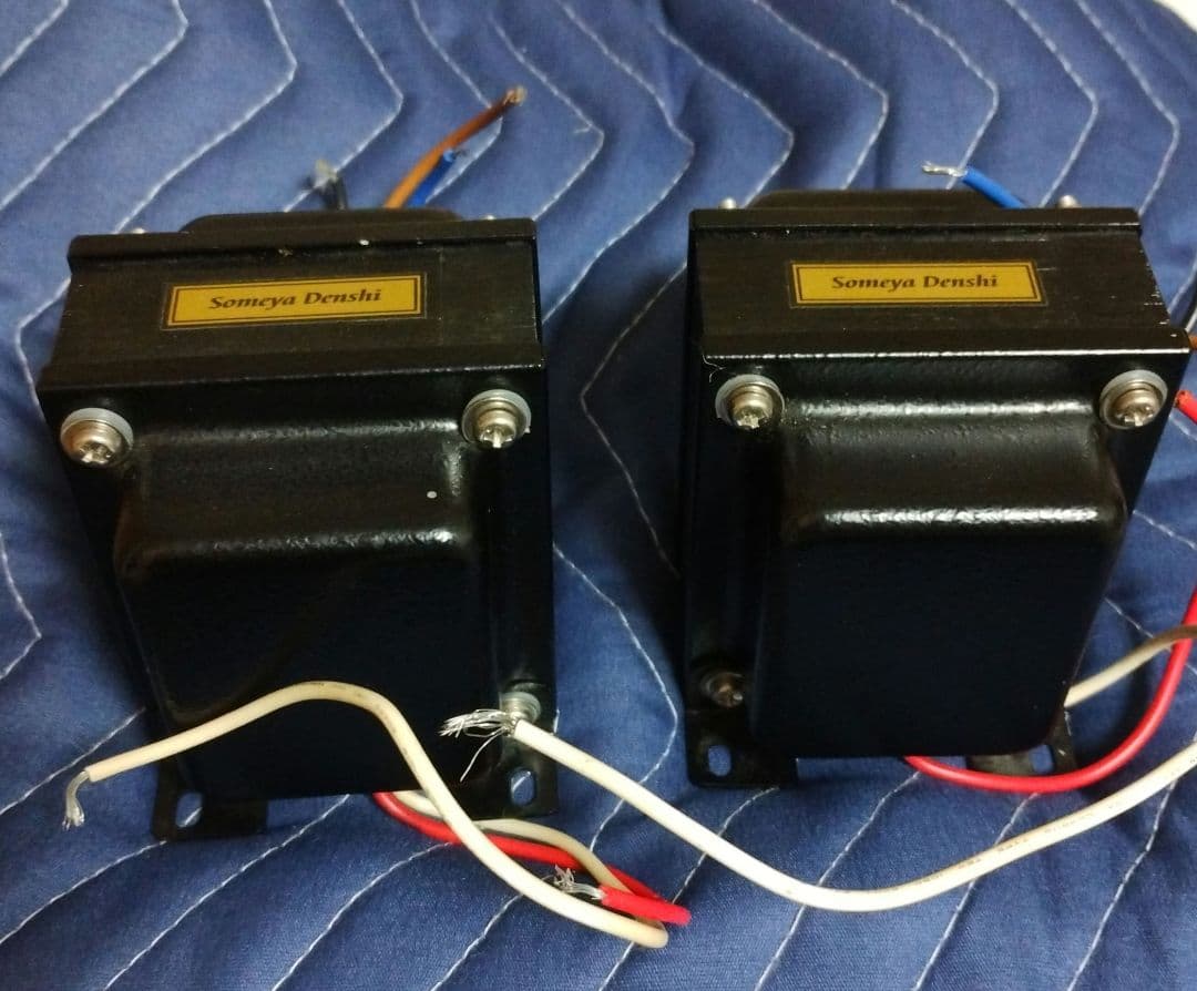 染谷電子製出力トランス　A86-35K48S　3.5K20W　2個