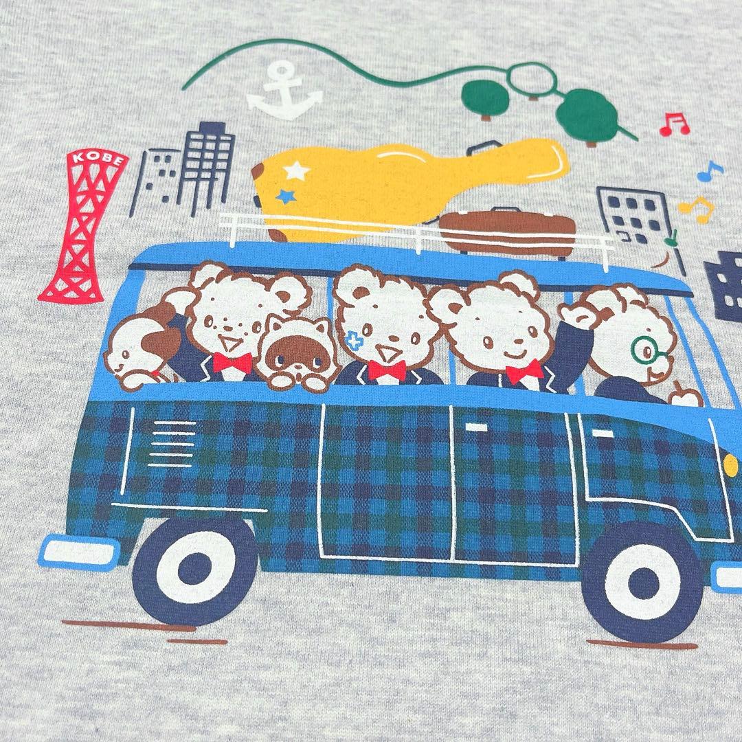 ファミリア　男の子　ファミちゃん　110 半袖　Tシャツ　チェック　バースデー