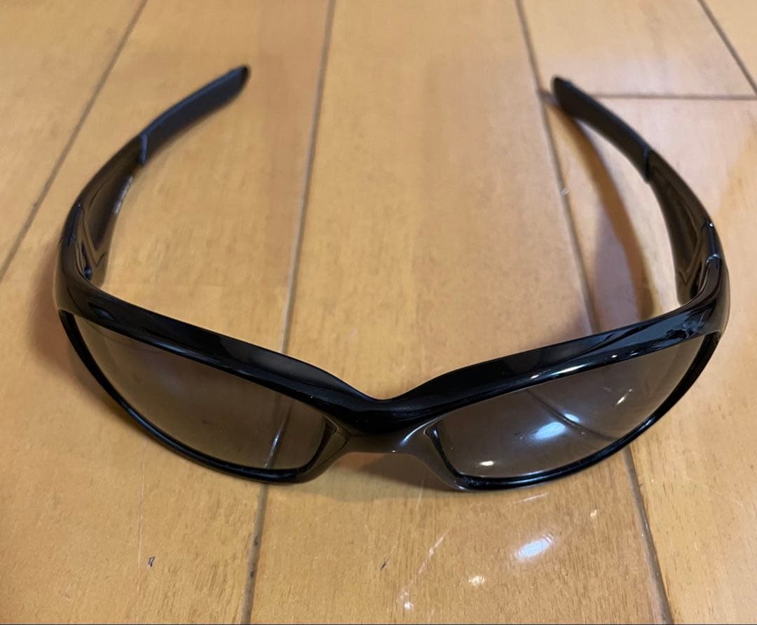 オークリー　ストレートジャケット　サングラス　ブラック