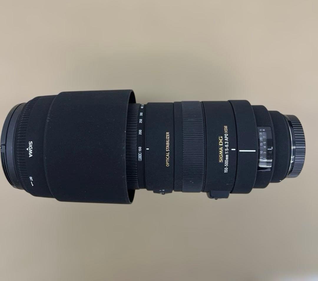 601253 SIGMA超望遠ズームレンズ APO 150-500mm キヤノン