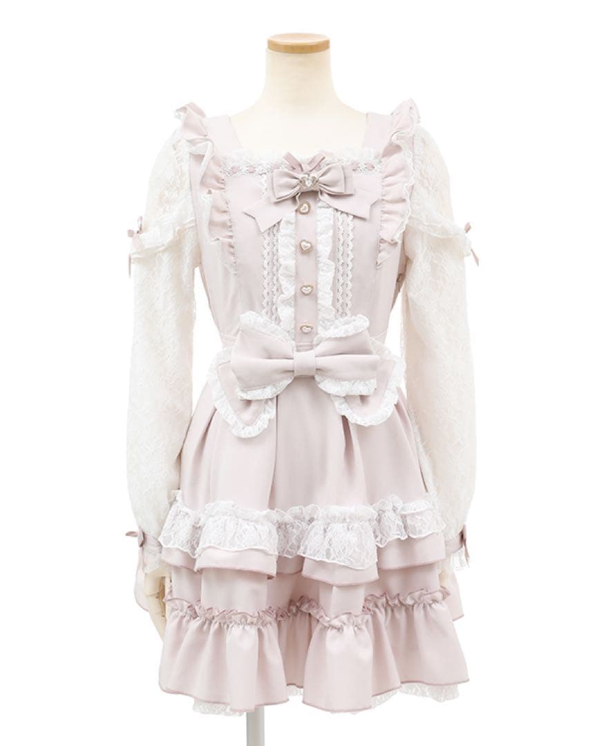 LIZ LISA ティアラリボンティアードワンピース