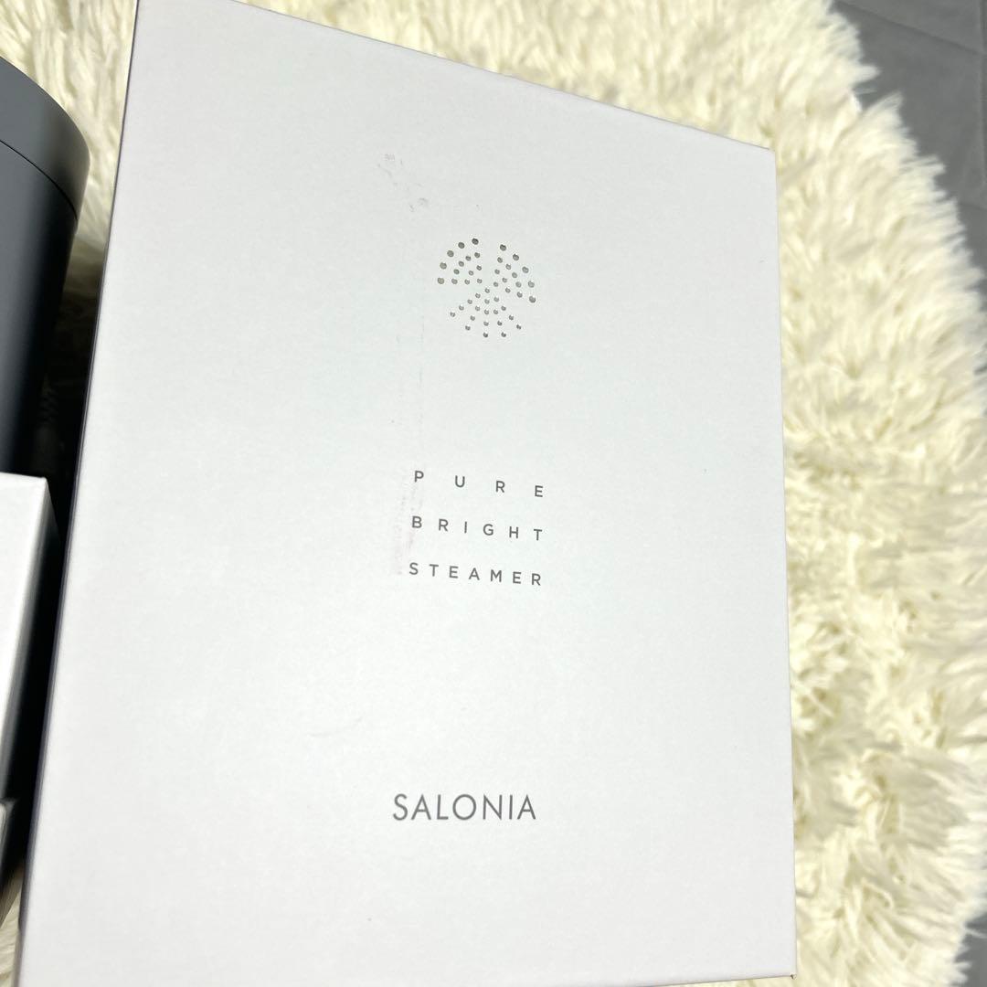 新品　SALONIA ピュアブライトスチーマー（型番 SAL22207SL）