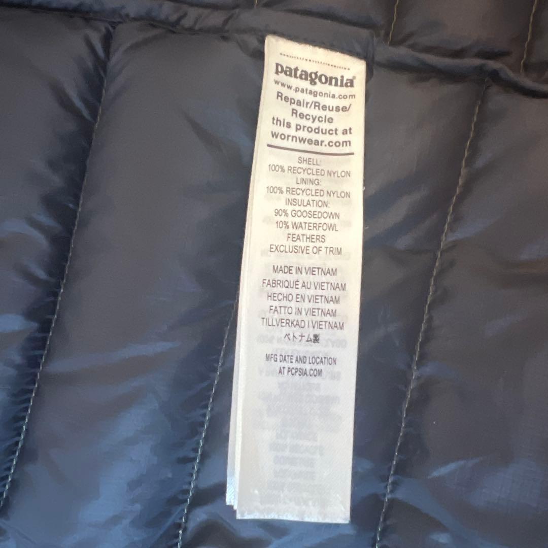 Patagonia ダウンベスト オリーブグリーン