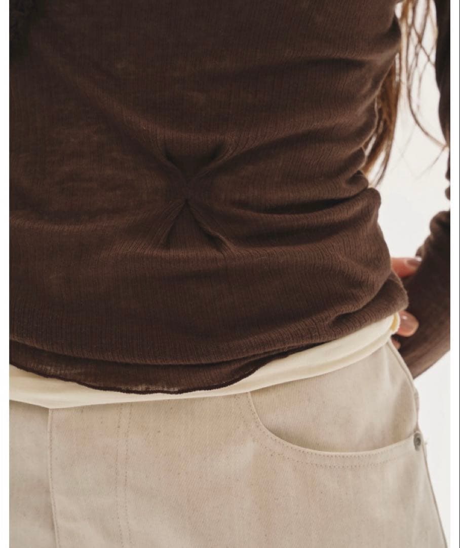 【TODAYFUL】Tuck Layered Long T-shirts