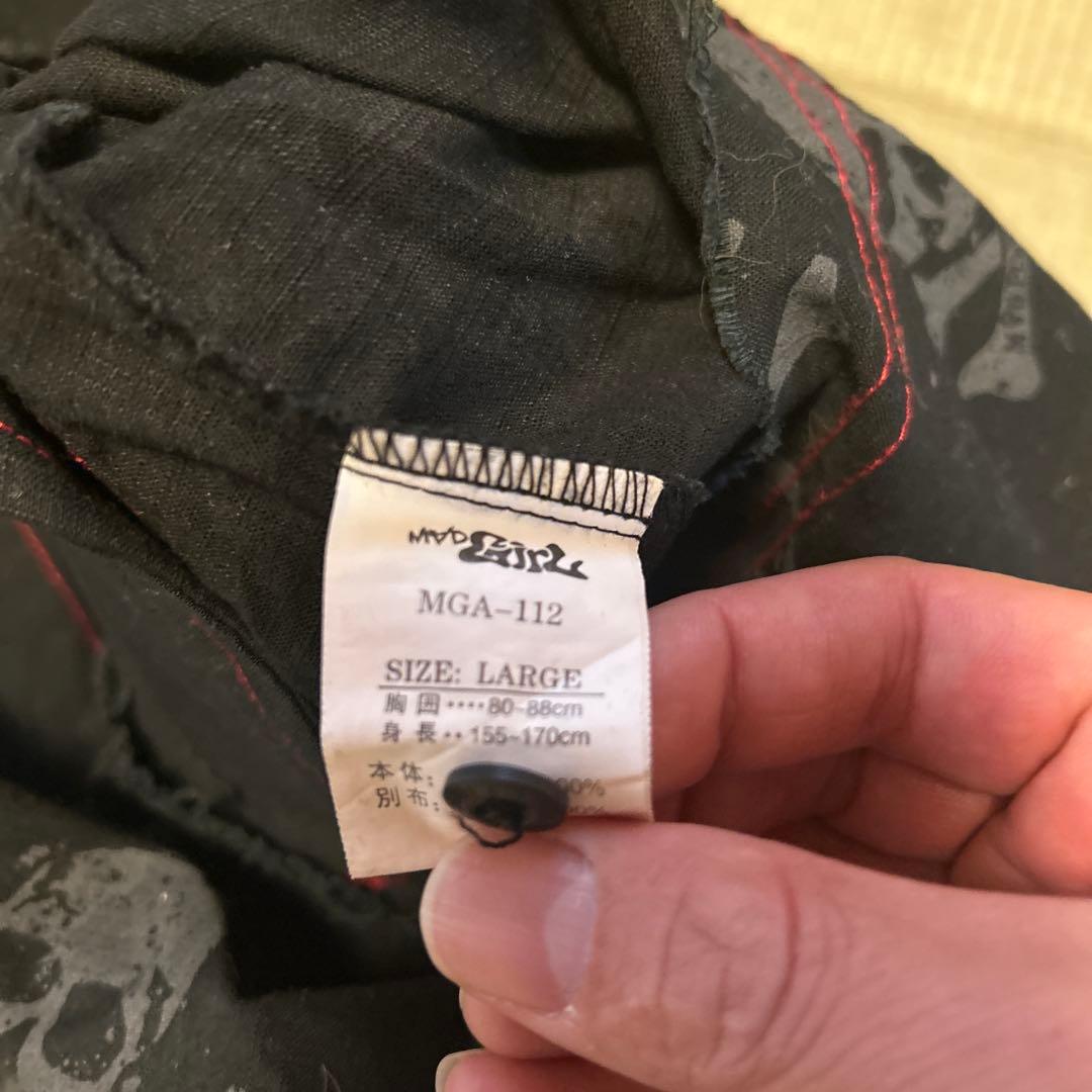 MAD PUNKS スカル ゴスロリドクロ ⭐︎ Lサイズ