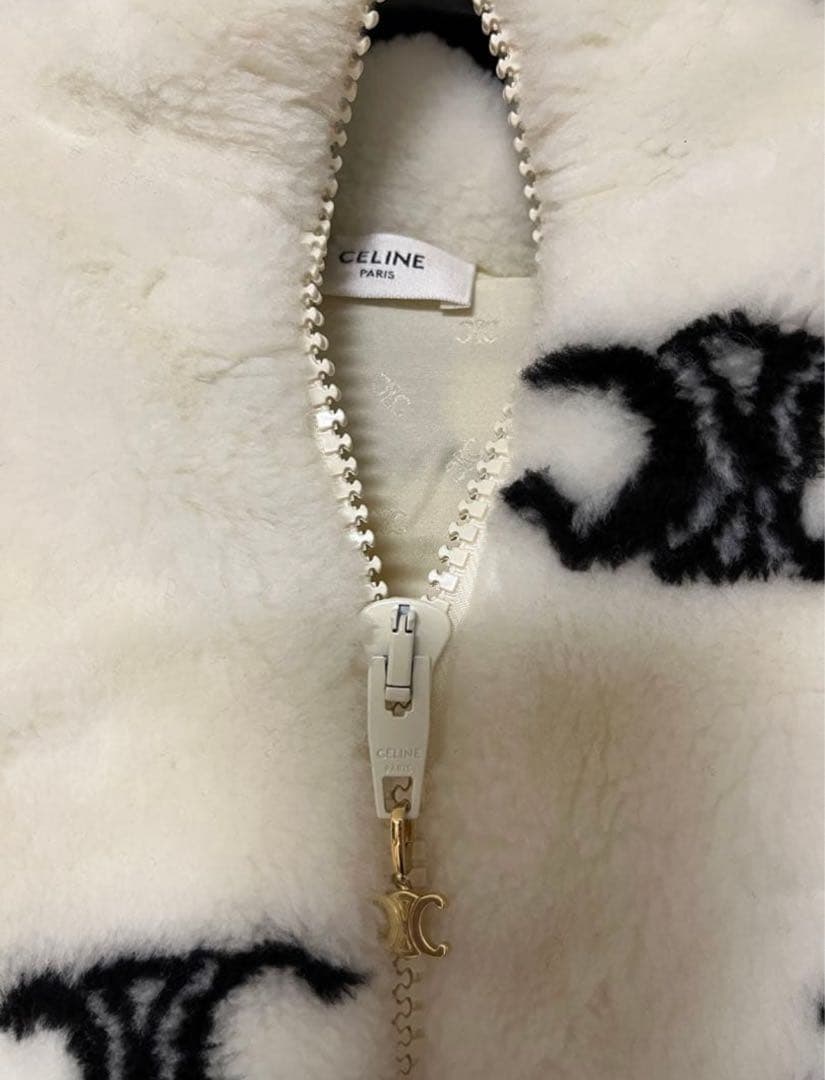 テテ着用　CELINE セリーヌ　フリース ジャケット