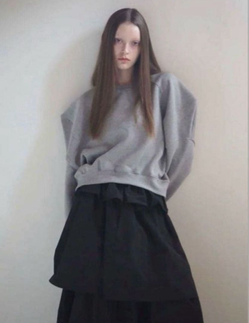 【美品】金子綾さん愛用 AMOMMA スウェット グレー