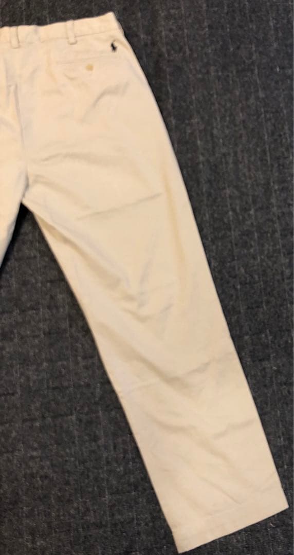 90s ラルフローレン　ツータックチノ　ETHAN PANT スリランカ製