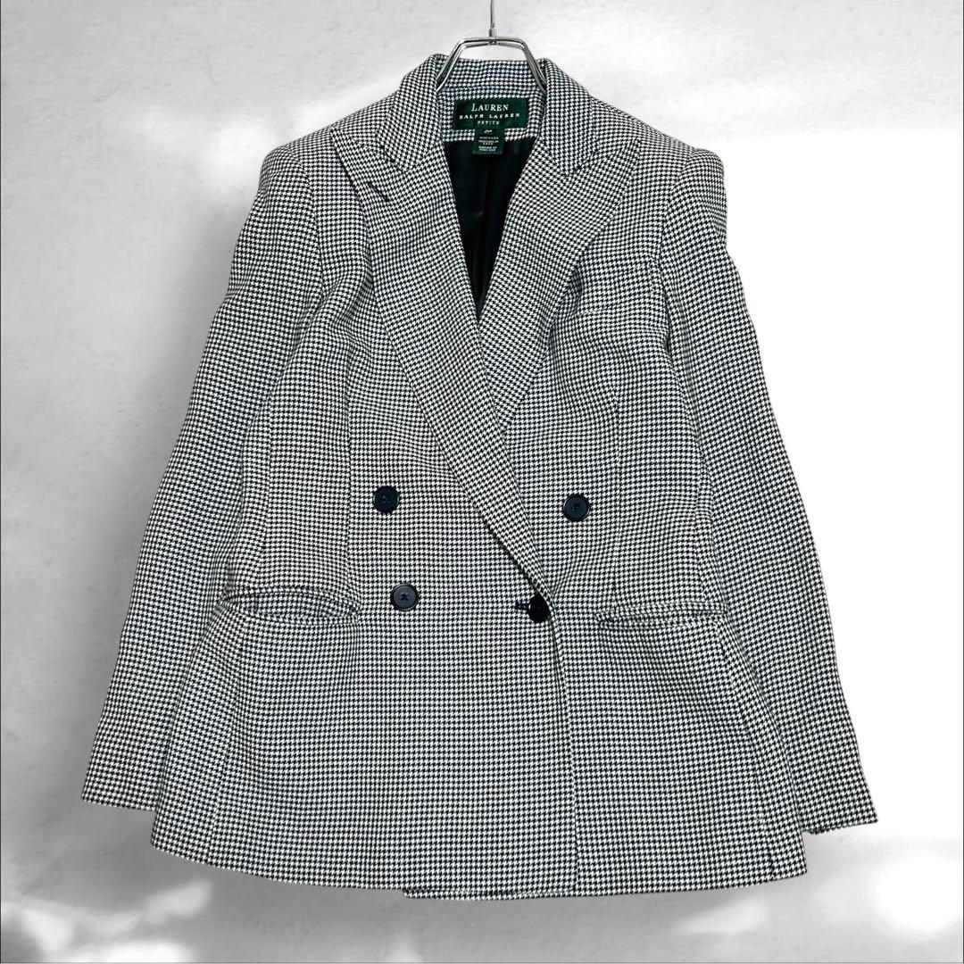 【大人気】ローレンラルフローレン　テーラードジャケット　ギンガムチェック　希少