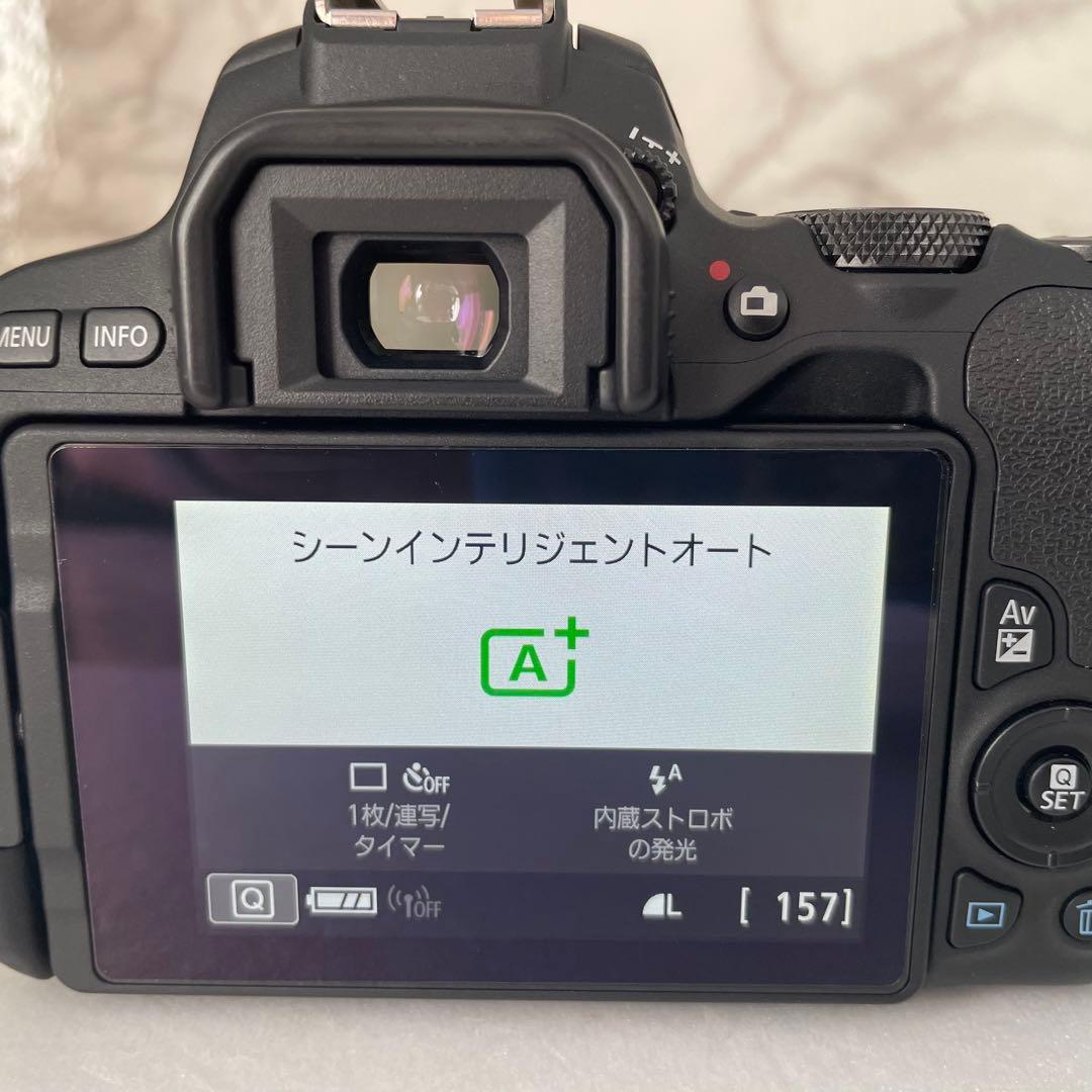 美品 Canon EOS Kiss X9⭐️Wi-Fi スマホ転送 一眼レフ