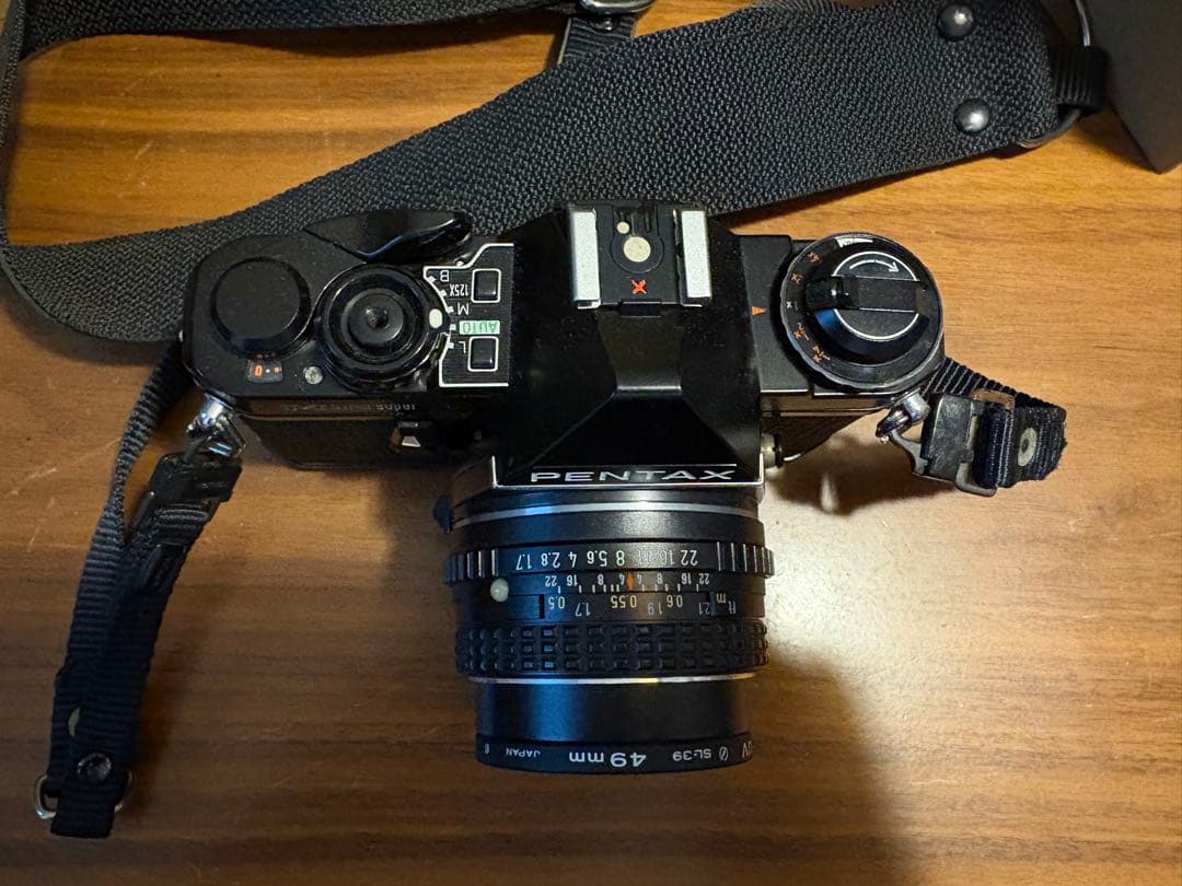 ‪『昭和レトロ』ペンタックス MEスーパー‪ PENTAX BLACK BODY