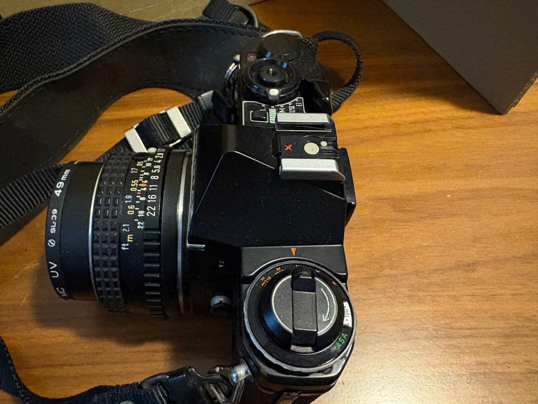 ‪『昭和レトロ』ペンタックス MEスーパー‪ PENTAX BLACK BODY