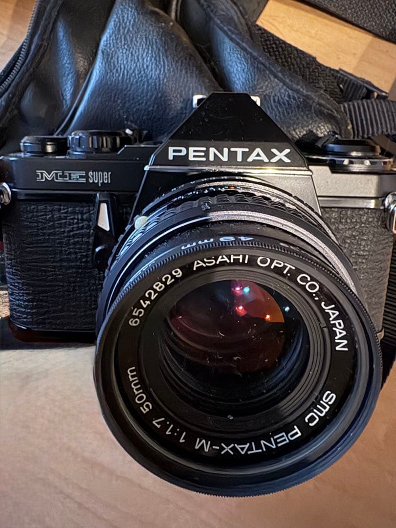 ‪『昭和レトロ』ペンタックス MEスーパー‪ PENTAX BLACK BODY