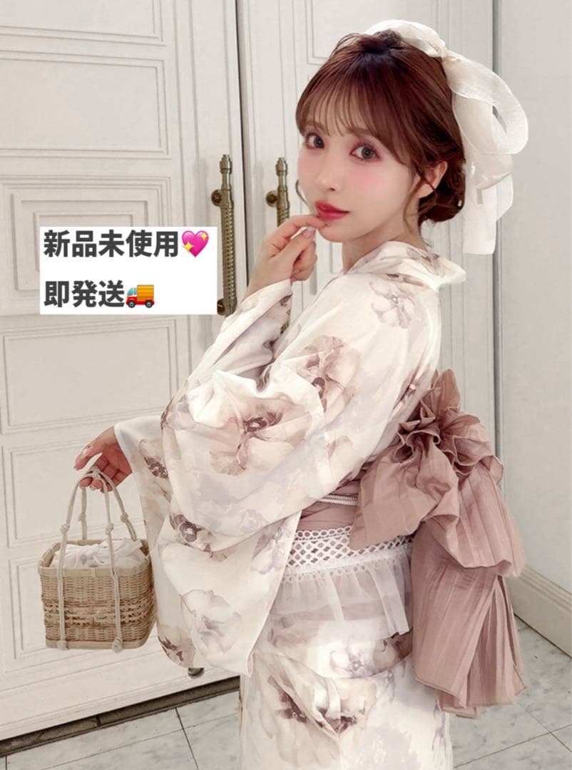 【新品即発送】GRL 3点セット2Way花柄セパレート浴衣[fy025]