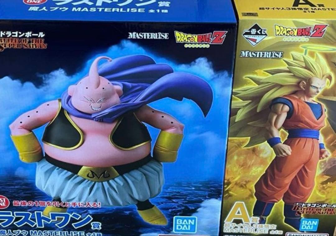 ドラゴンボール　一番くじ　A賞　超サイヤ人3 孫悟空　ラストワン　魔人ブウ
