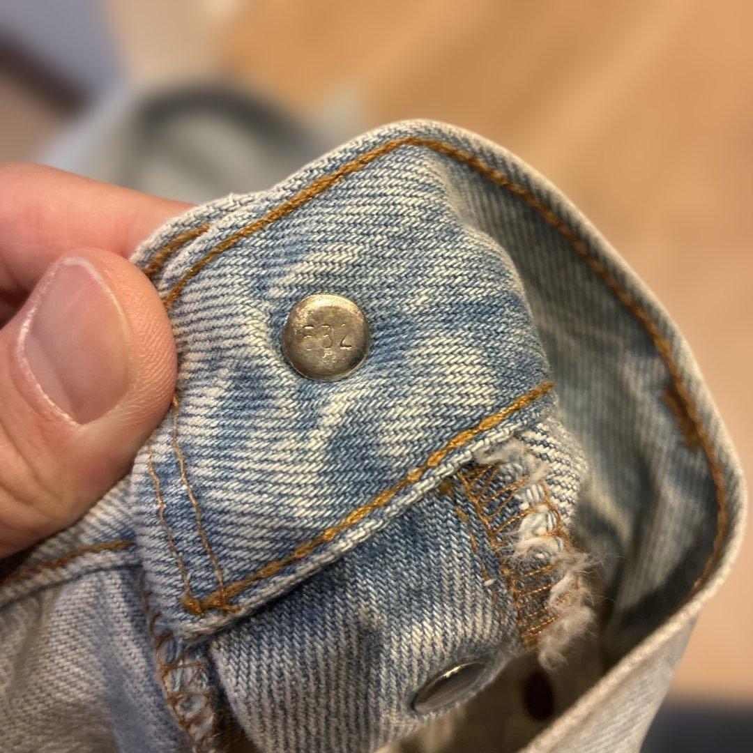92年製 Levi's 501 USA製 アイスブルー W36 L30