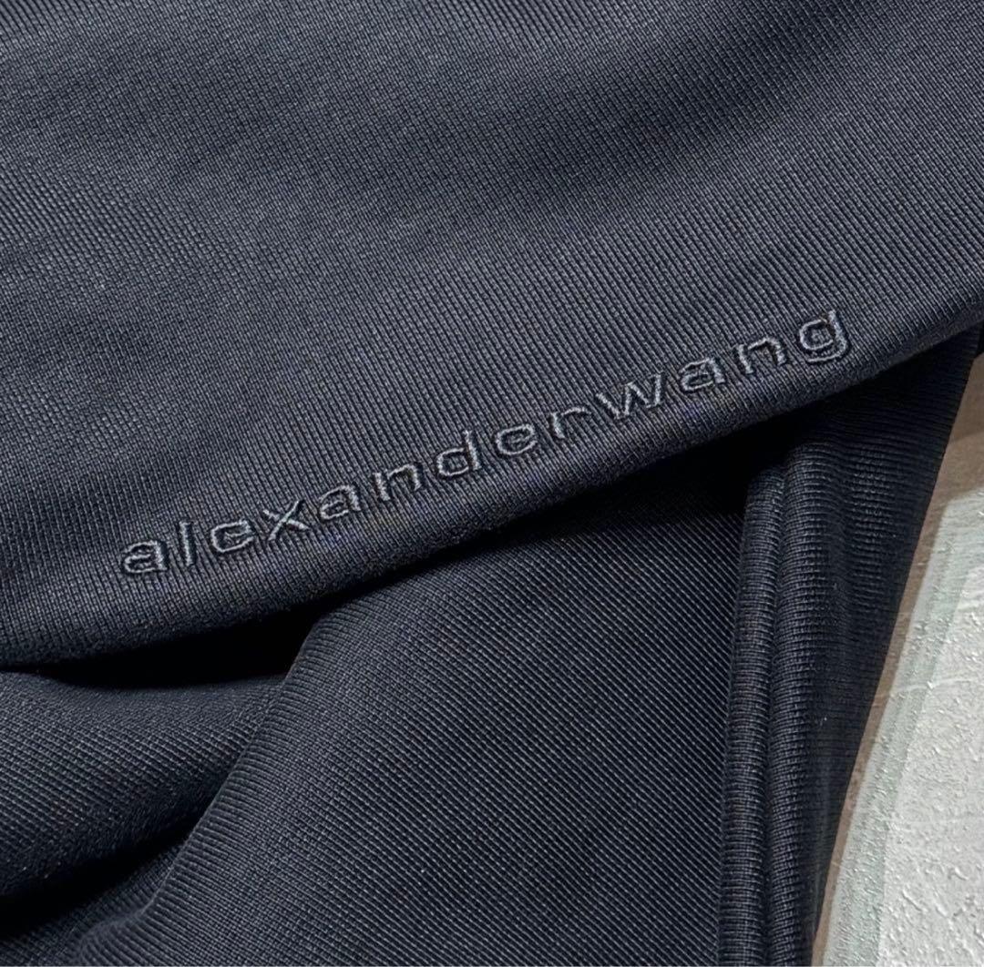 【ALEXANDER WANG】BLACK SWEATSHIRT S