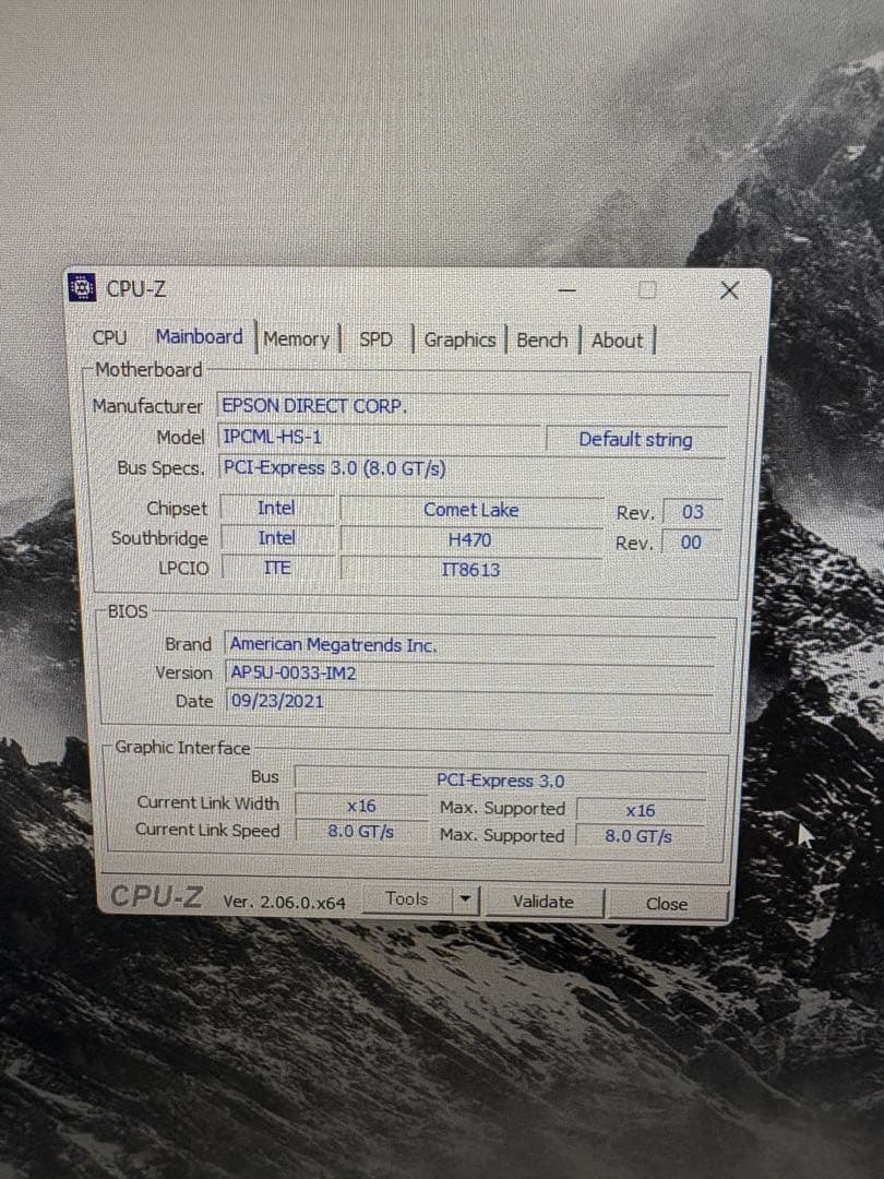 ⭐️61836A⭐️Epson JG100 i5-10500T