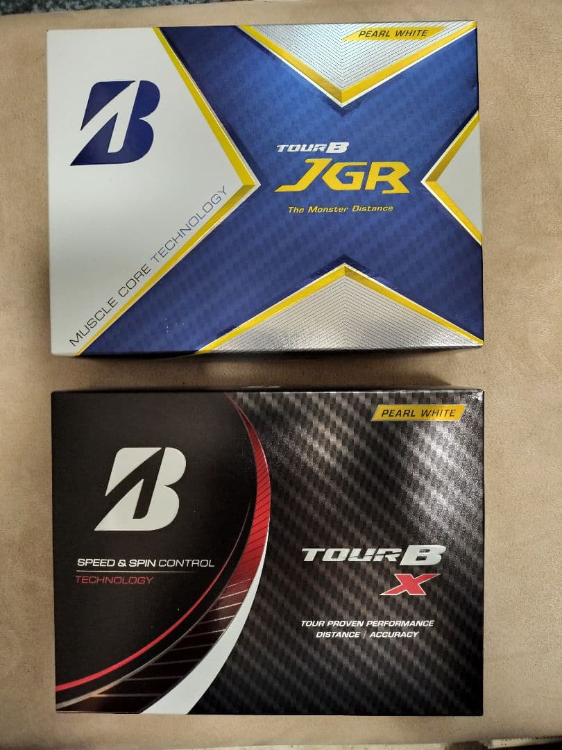 新品未使用 ブリヂストン TOUR B: X ＆JGR 各1ダース(計24個)